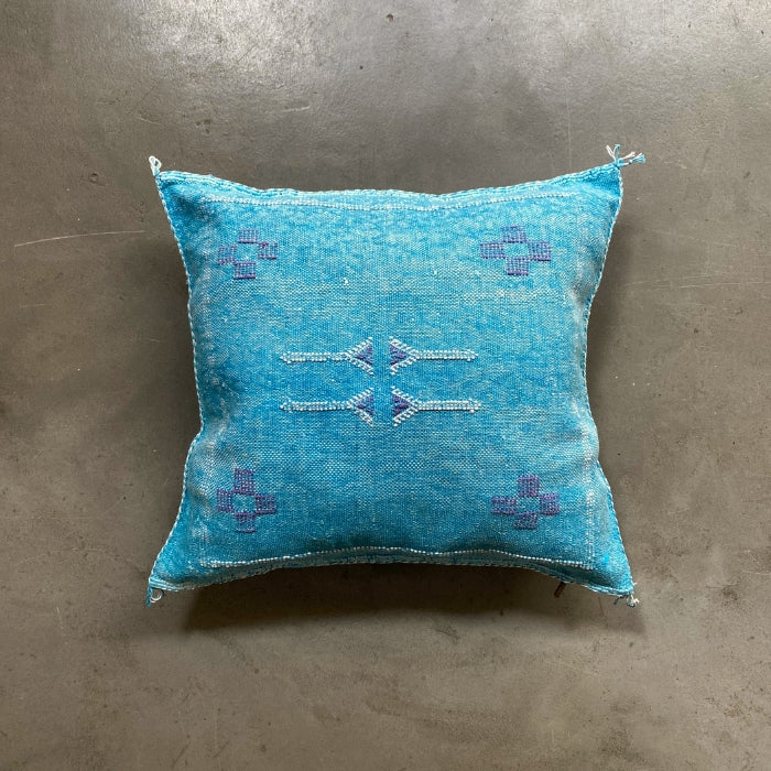 Blue Sabra Cushion