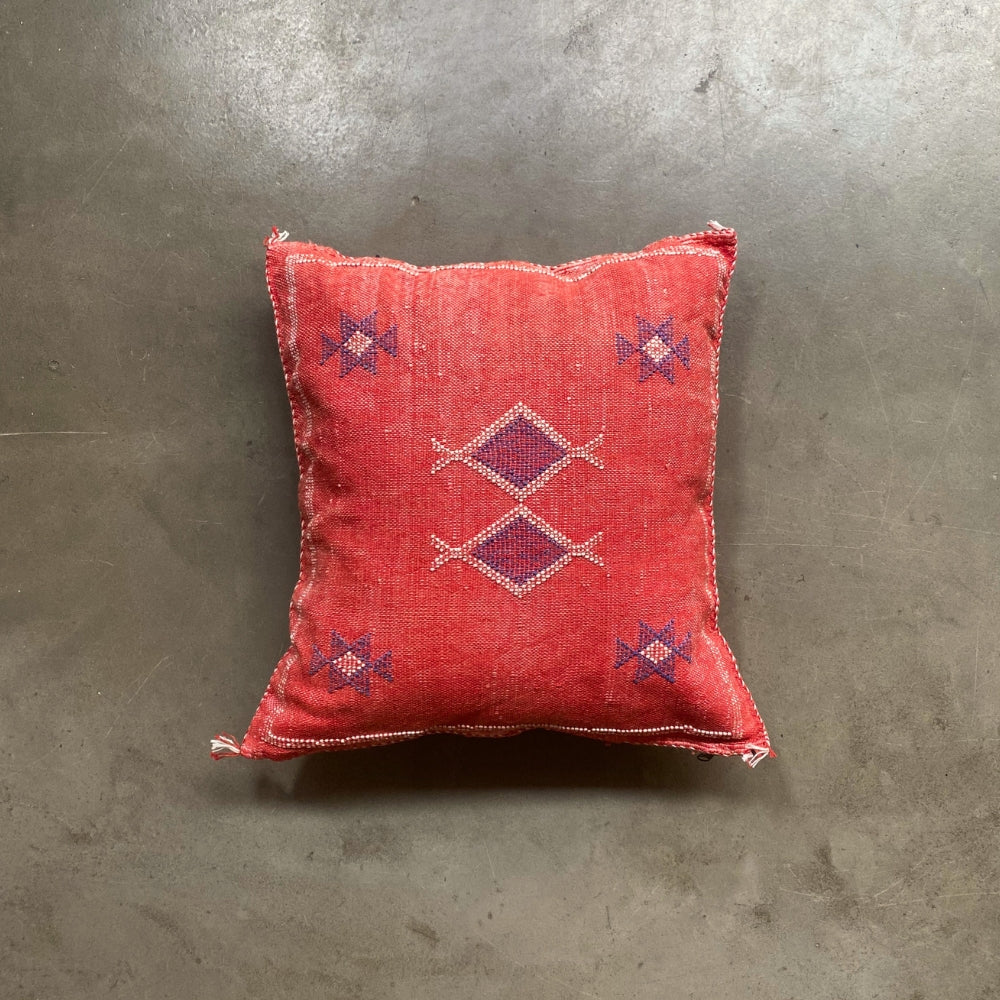 Red Sabra Cushion