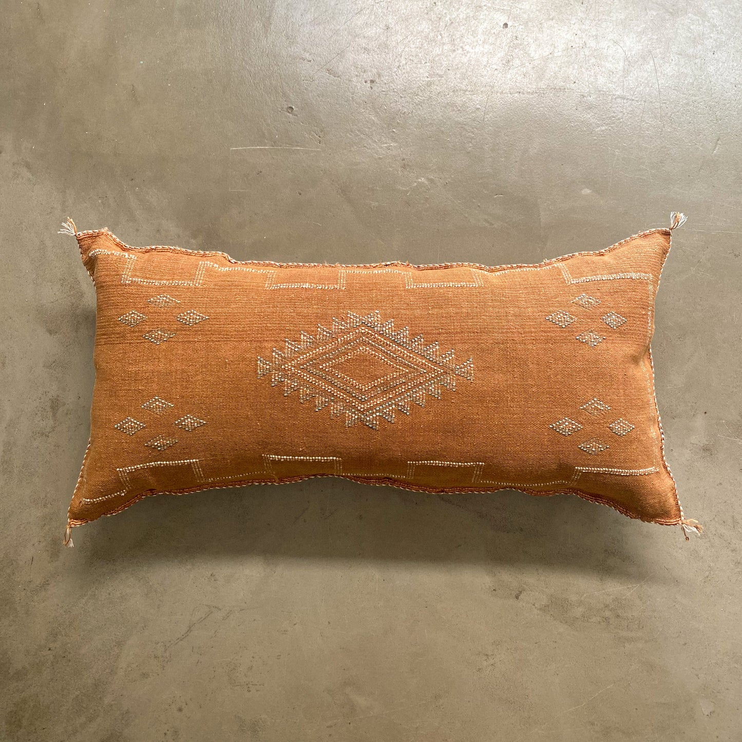 Long Light Brown Sabra Cushion