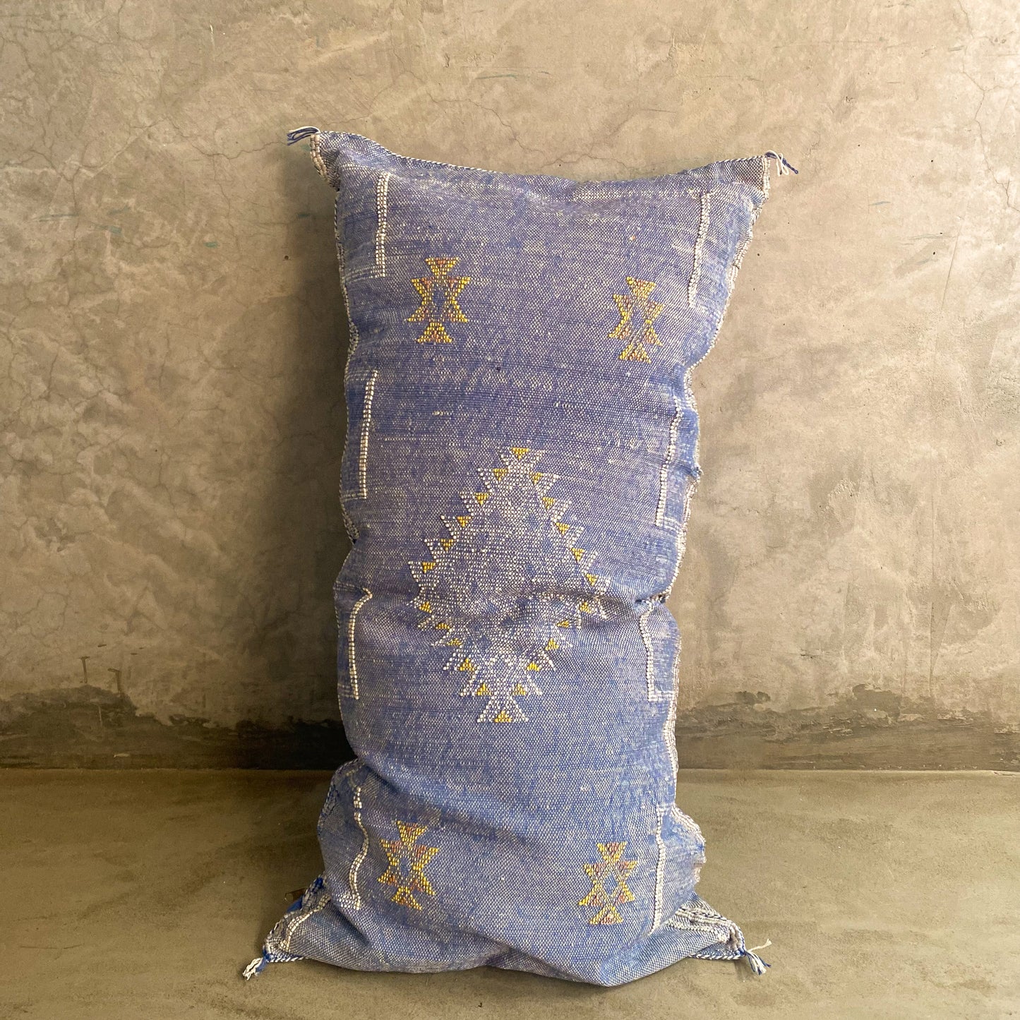 Long Blue Sabra Cushion