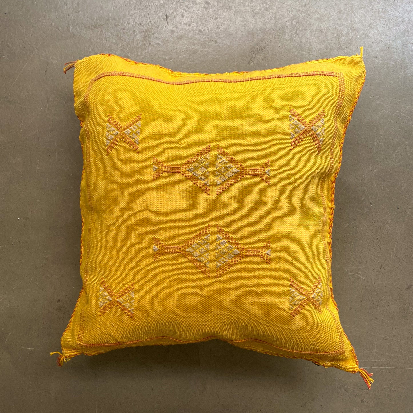 Yellow Sabra Cushion