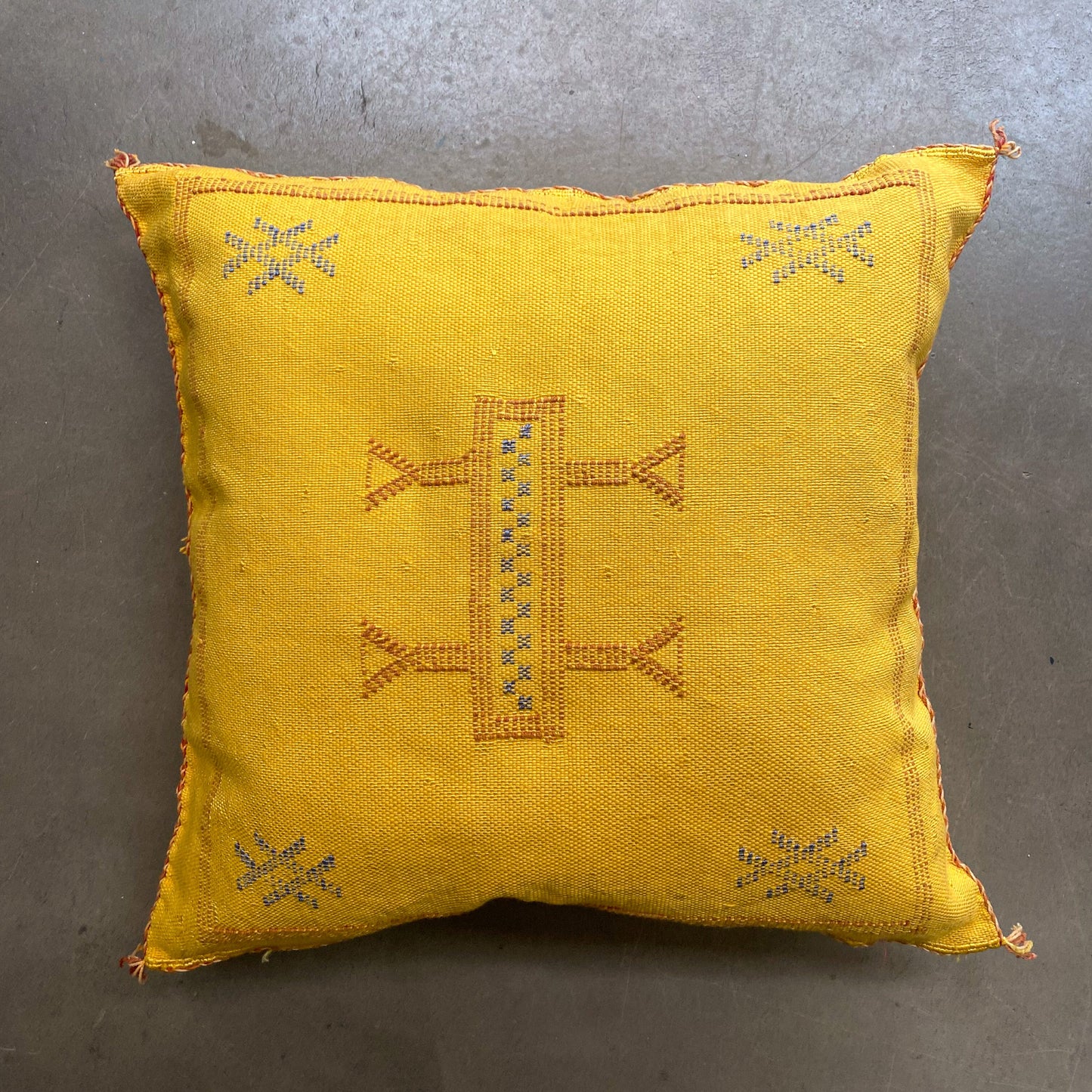 Yellow Sabra Cushion