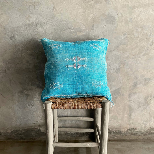 Blue Sabra Cushion