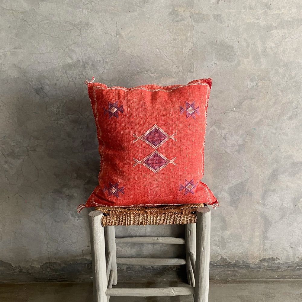 Red Sabra Cushion