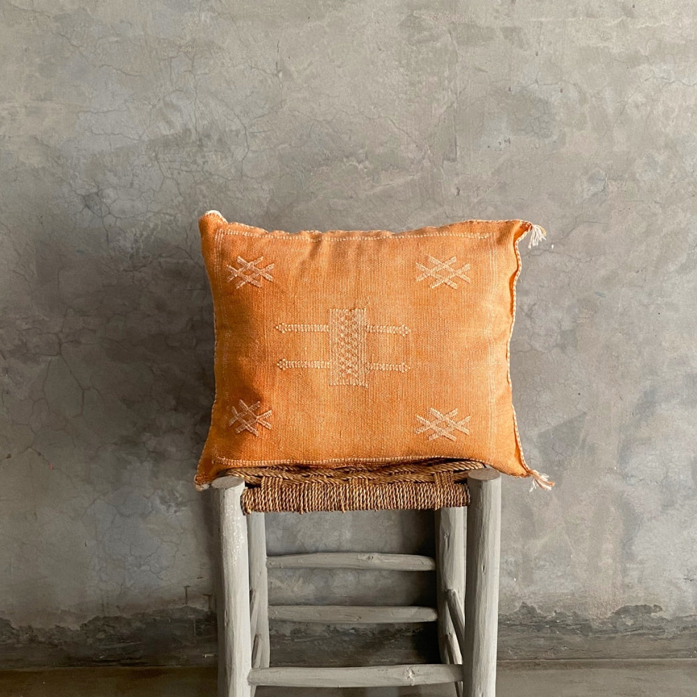 Orange Sabra Cushion