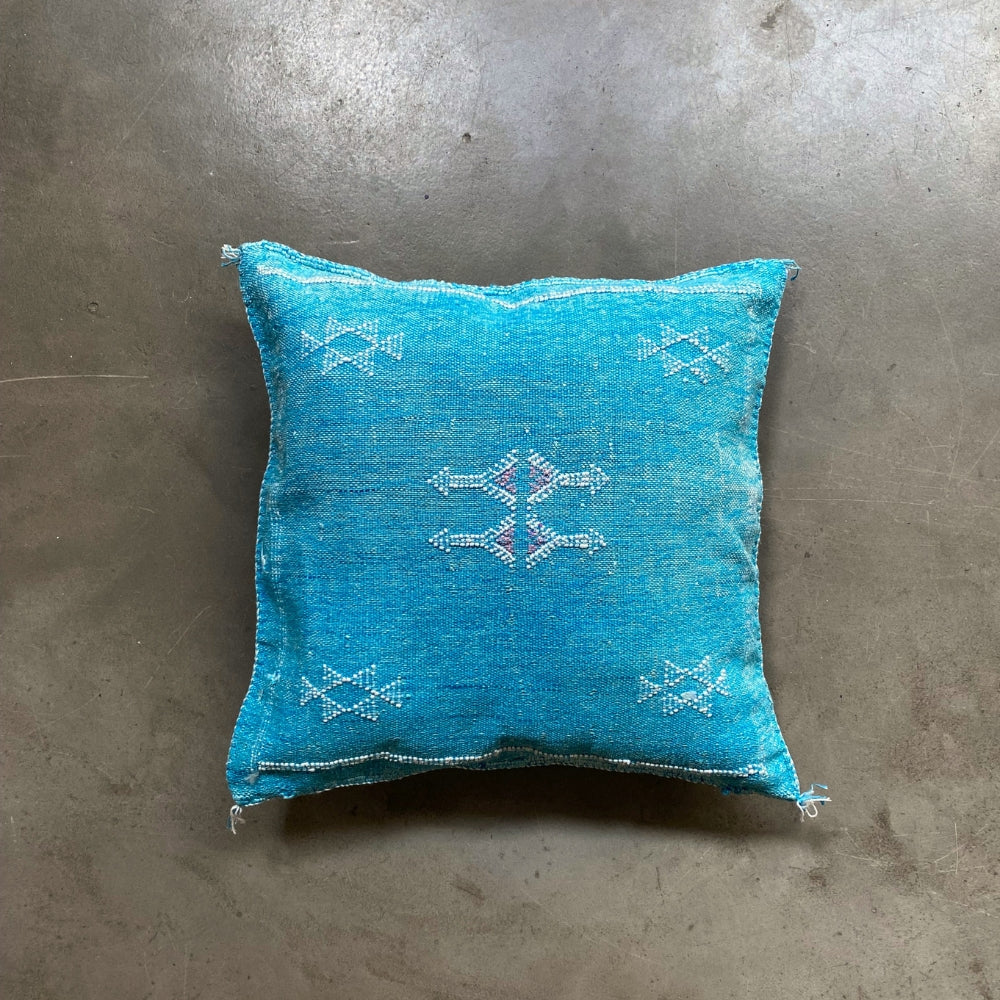 Blue Sabra Cushion