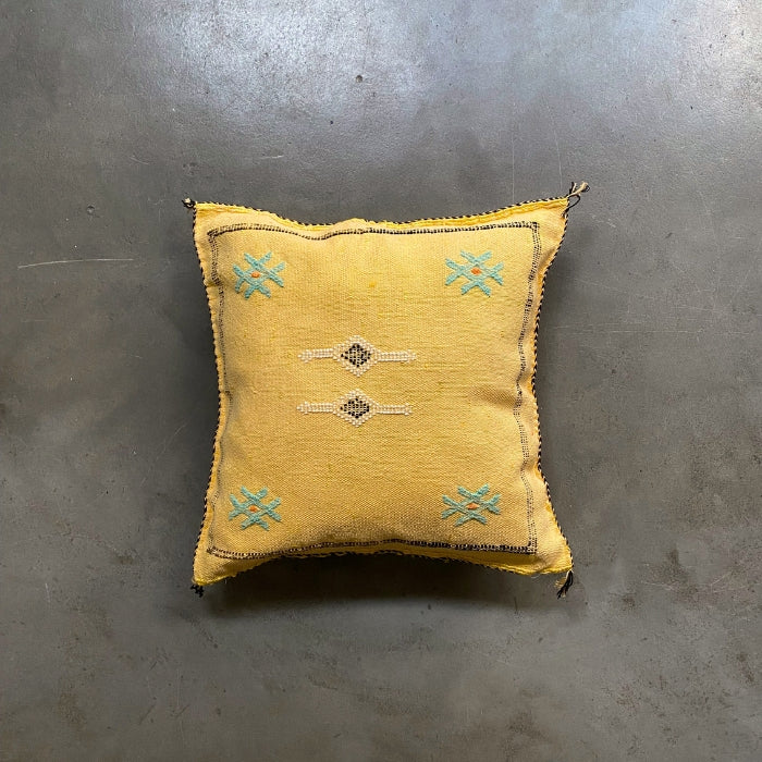 Yellow Sabra Cushion