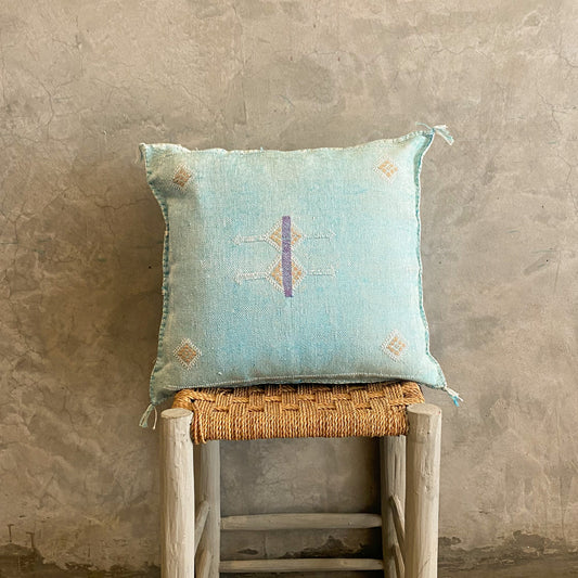 Blue Sabra Cushion