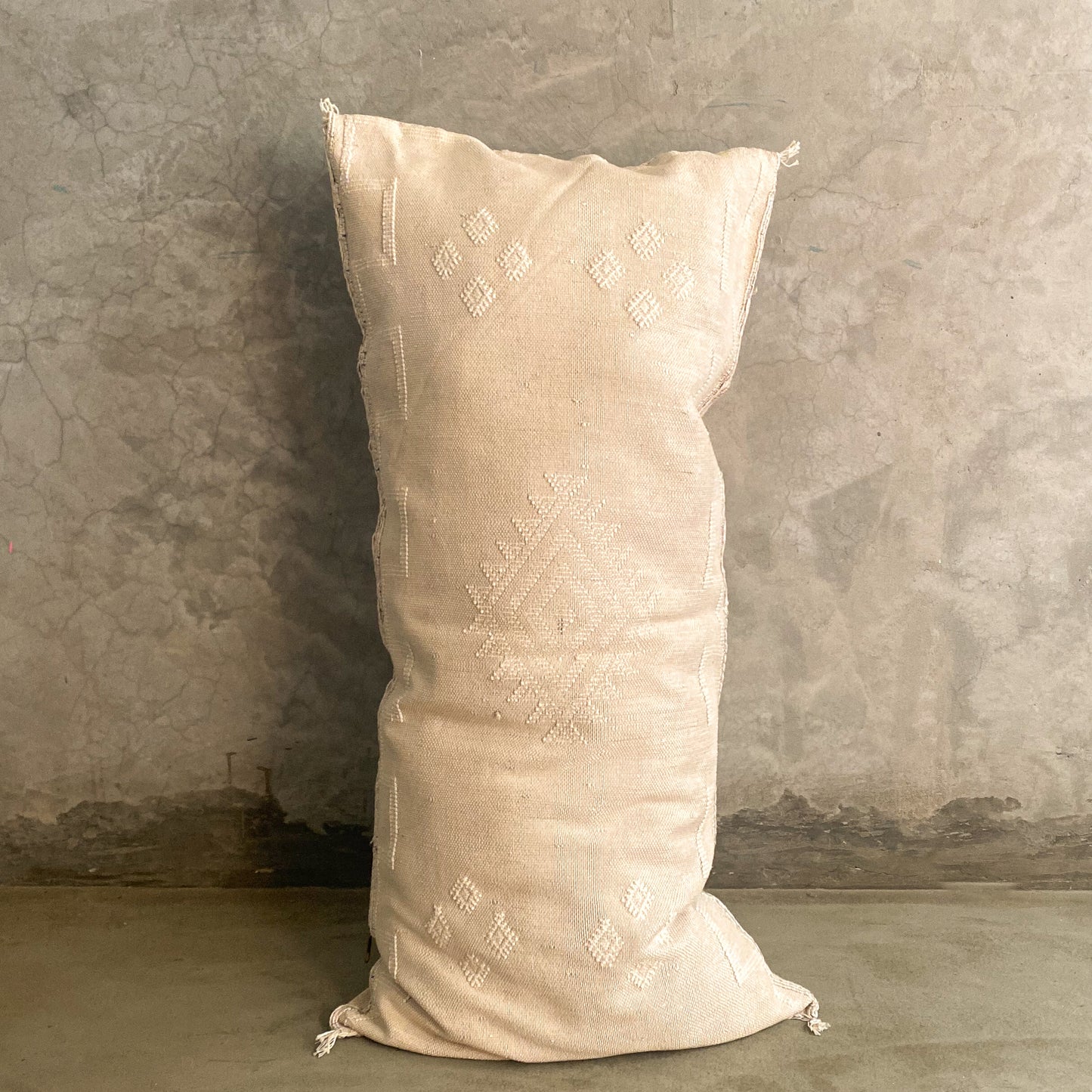 Long Grey Sabra Cushion