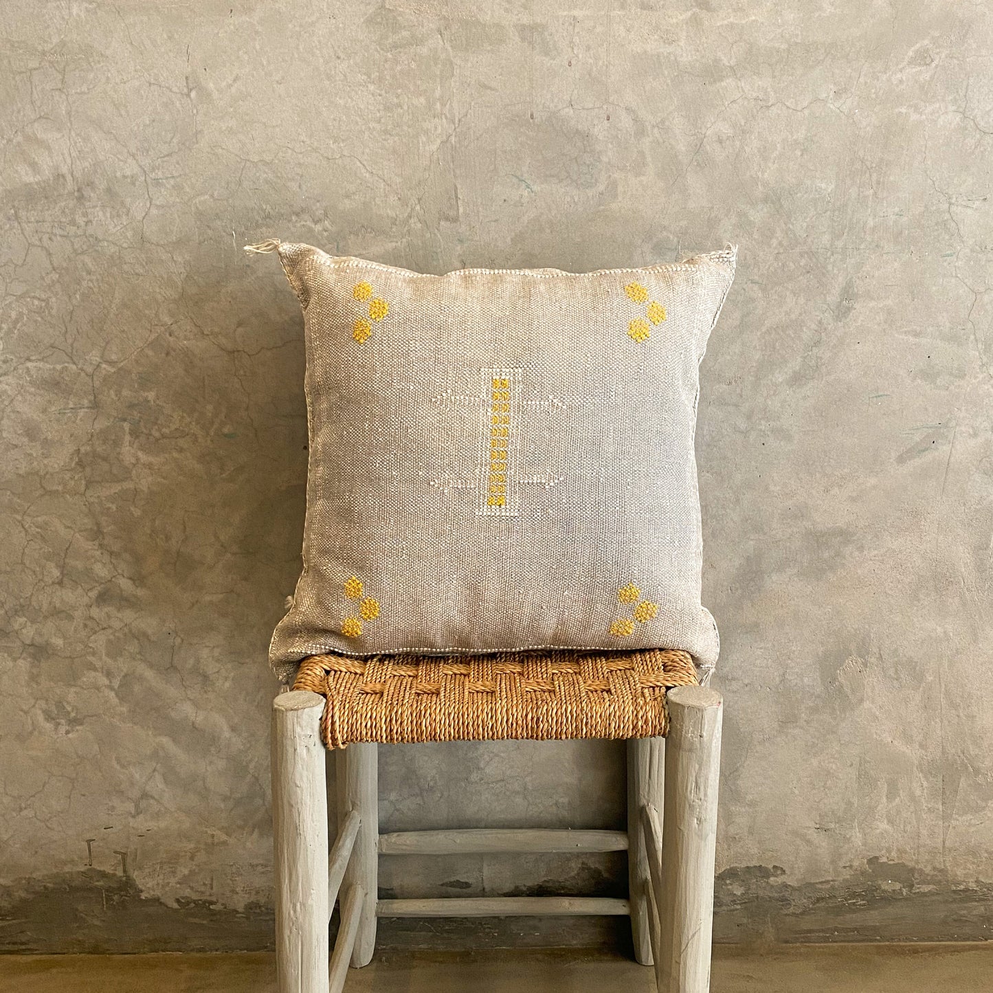 Grey Sabra Cushion