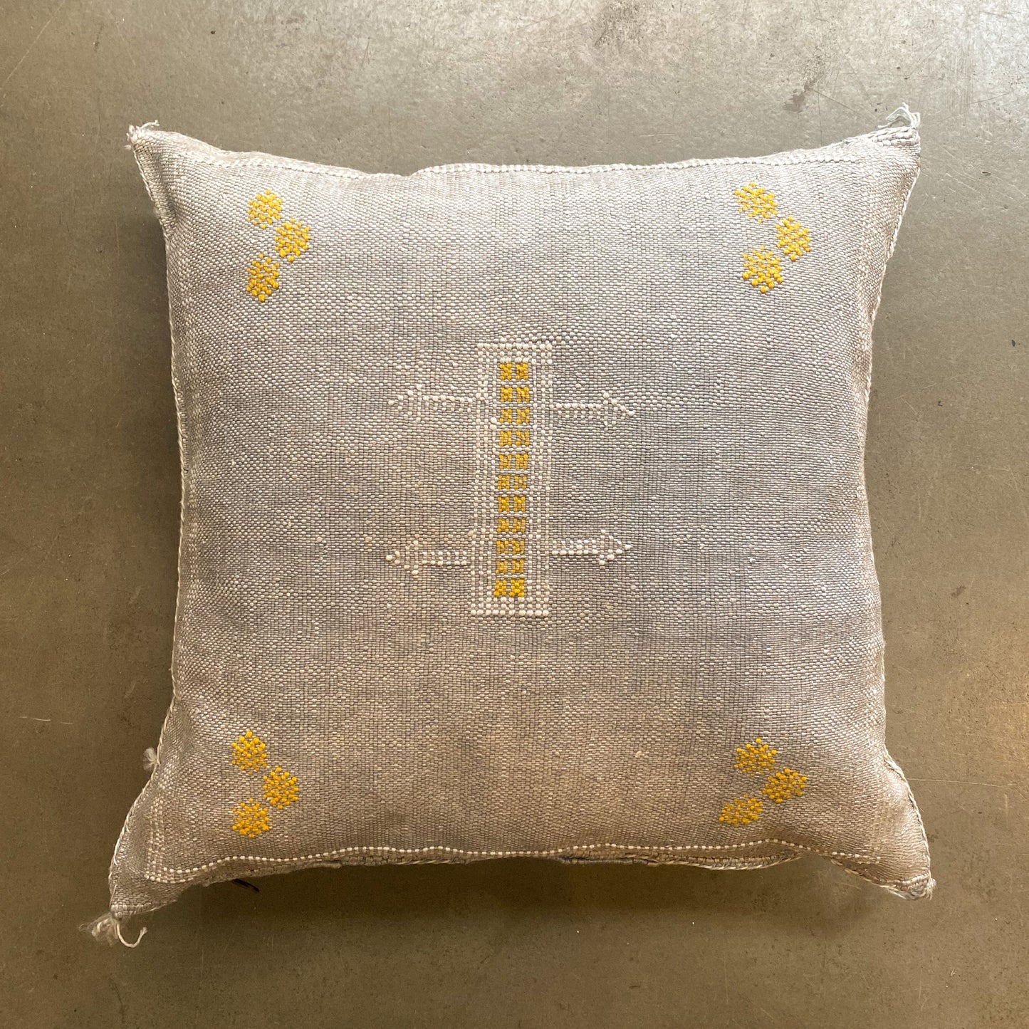 Grey Sabra Cushion