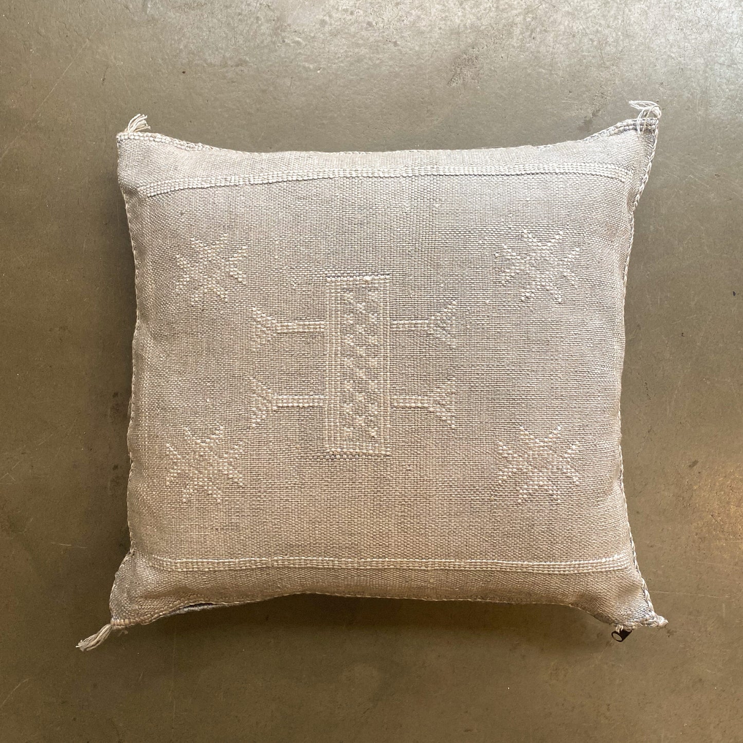 Grey Sabra Cushion