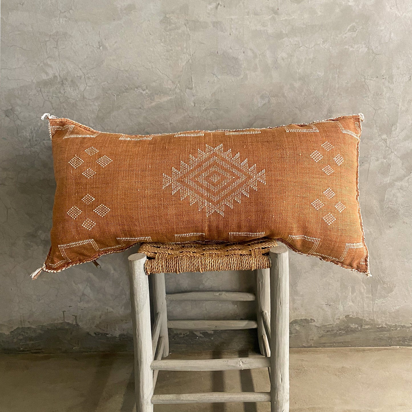 Long Brown Sabra Cushion