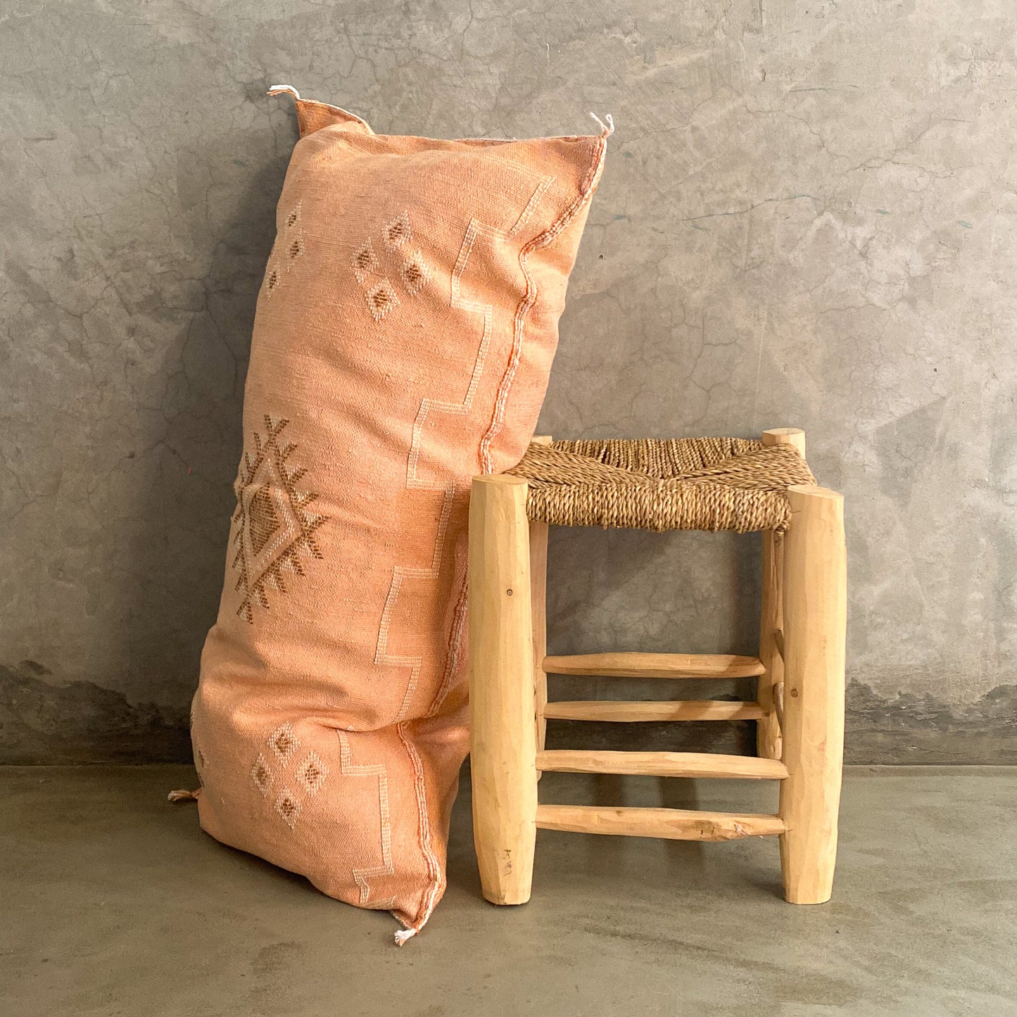 Long Pink Sabra Cushion