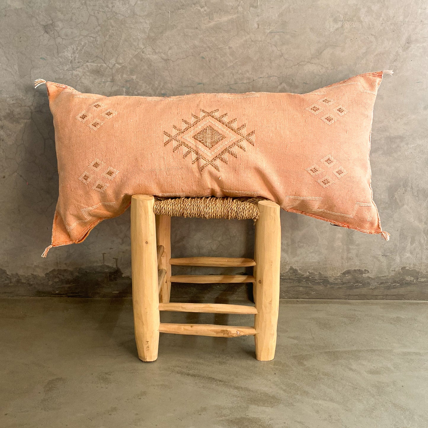 Long Pink Sabra Cushion