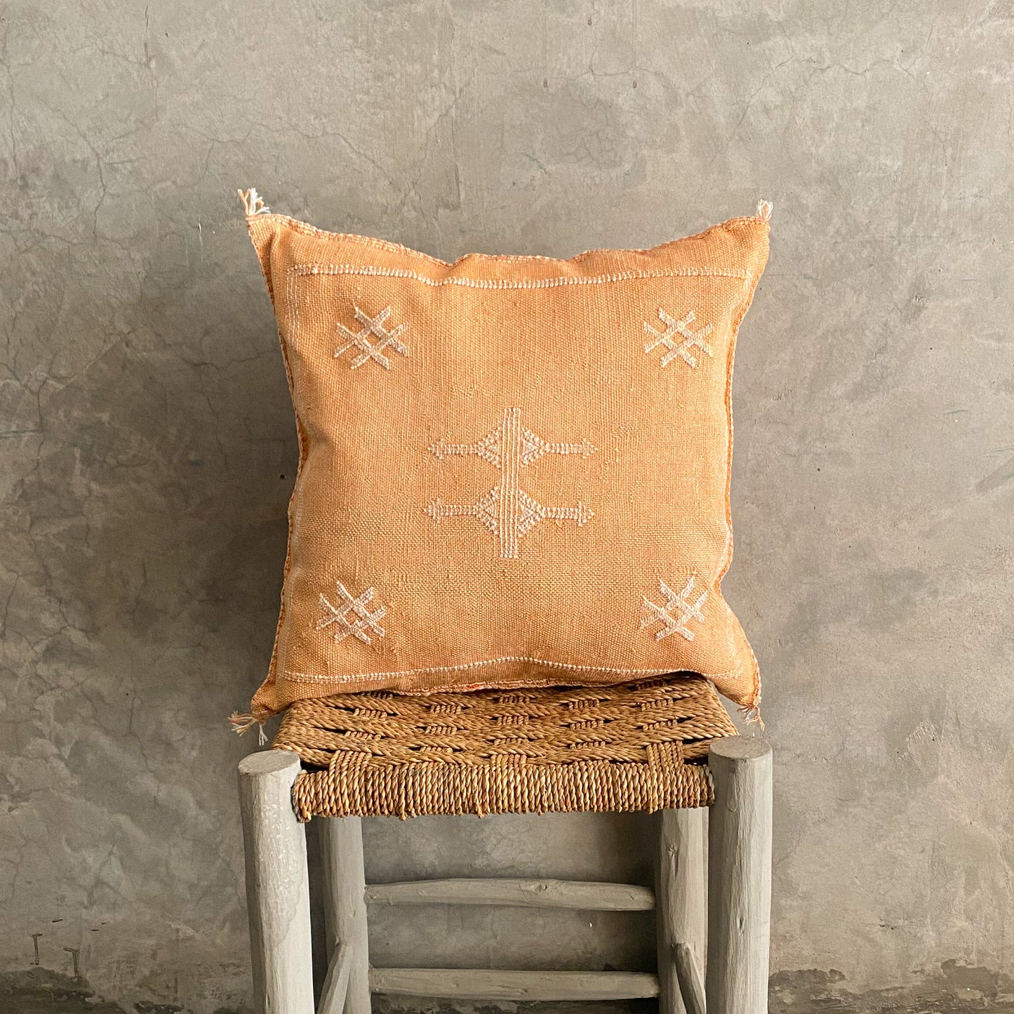 Orange Sabra Cushion