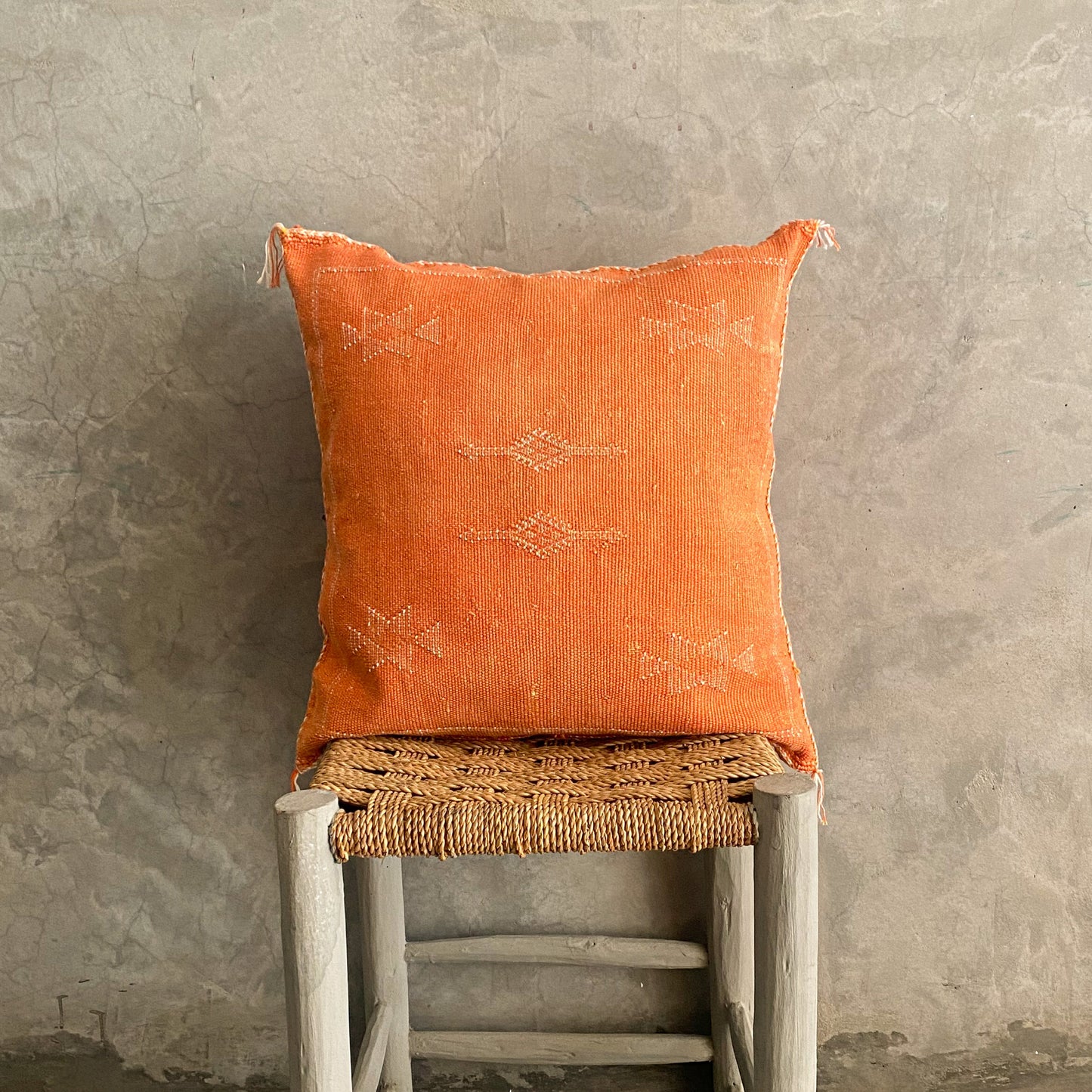 Orange Sabra Cushion