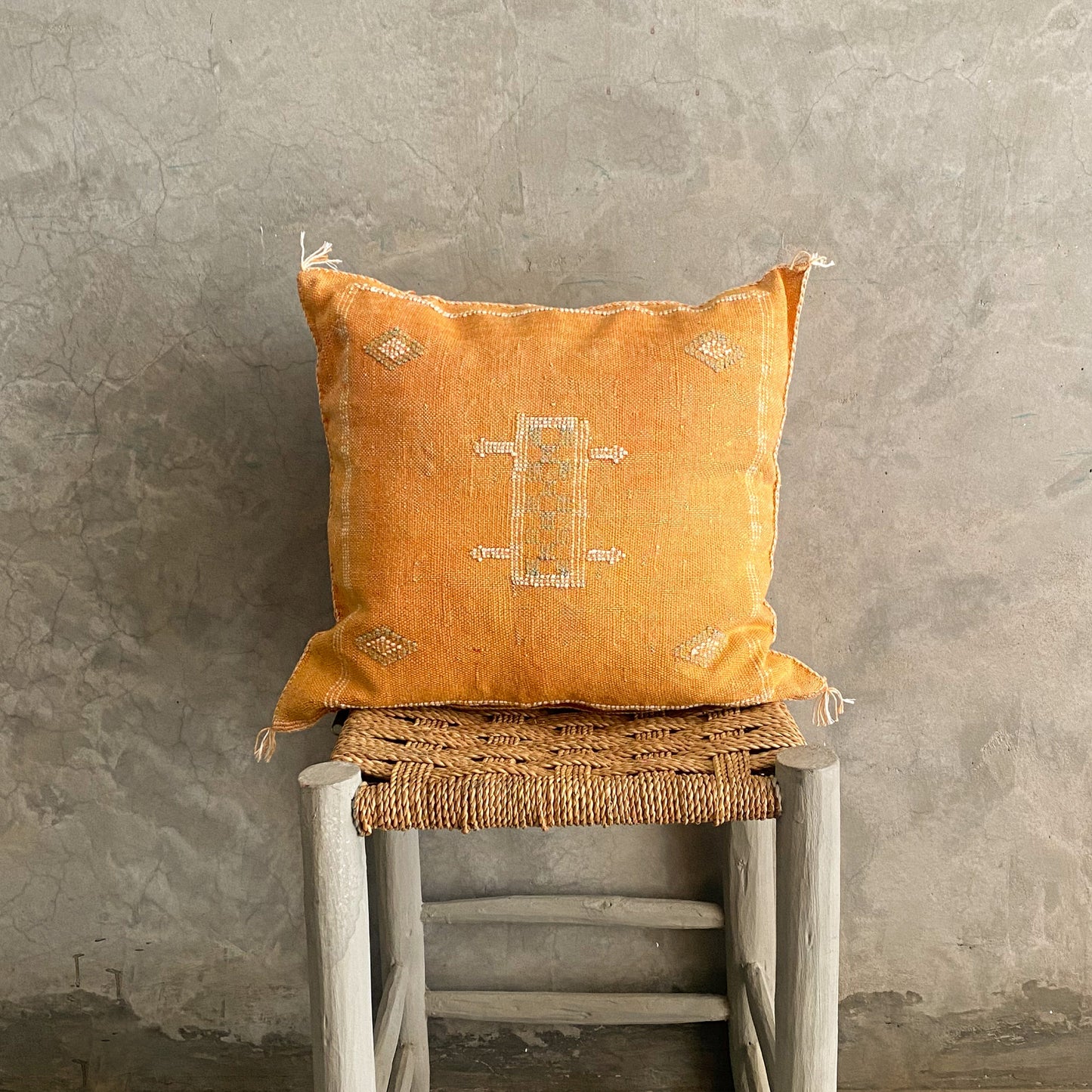 Orange Sabra Cushion