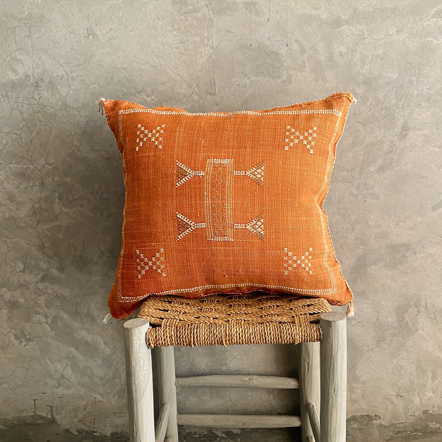 Orange Sabra Cushion