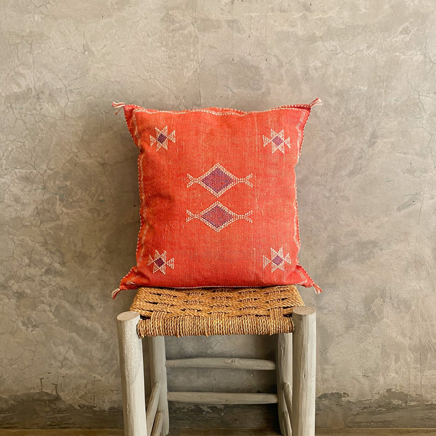 Red Sabra Cushion