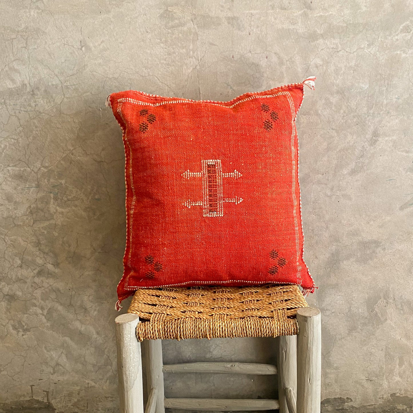 Red Sabra Cushion