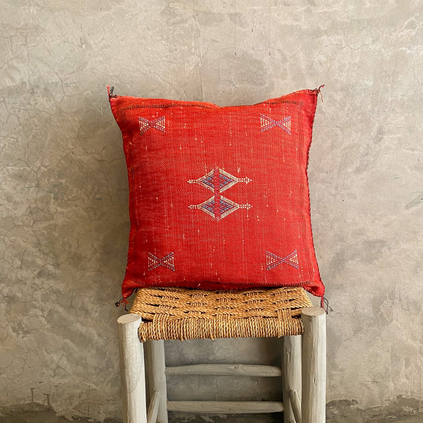 Red Sabra Cushion