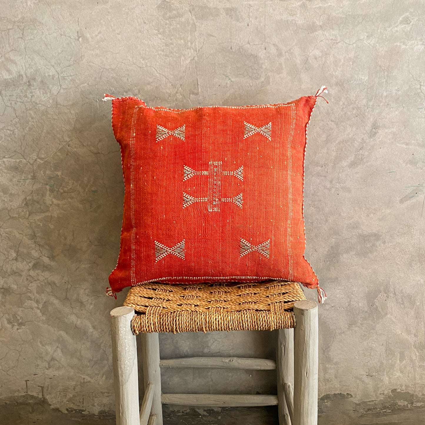 Red Sabra Cushion