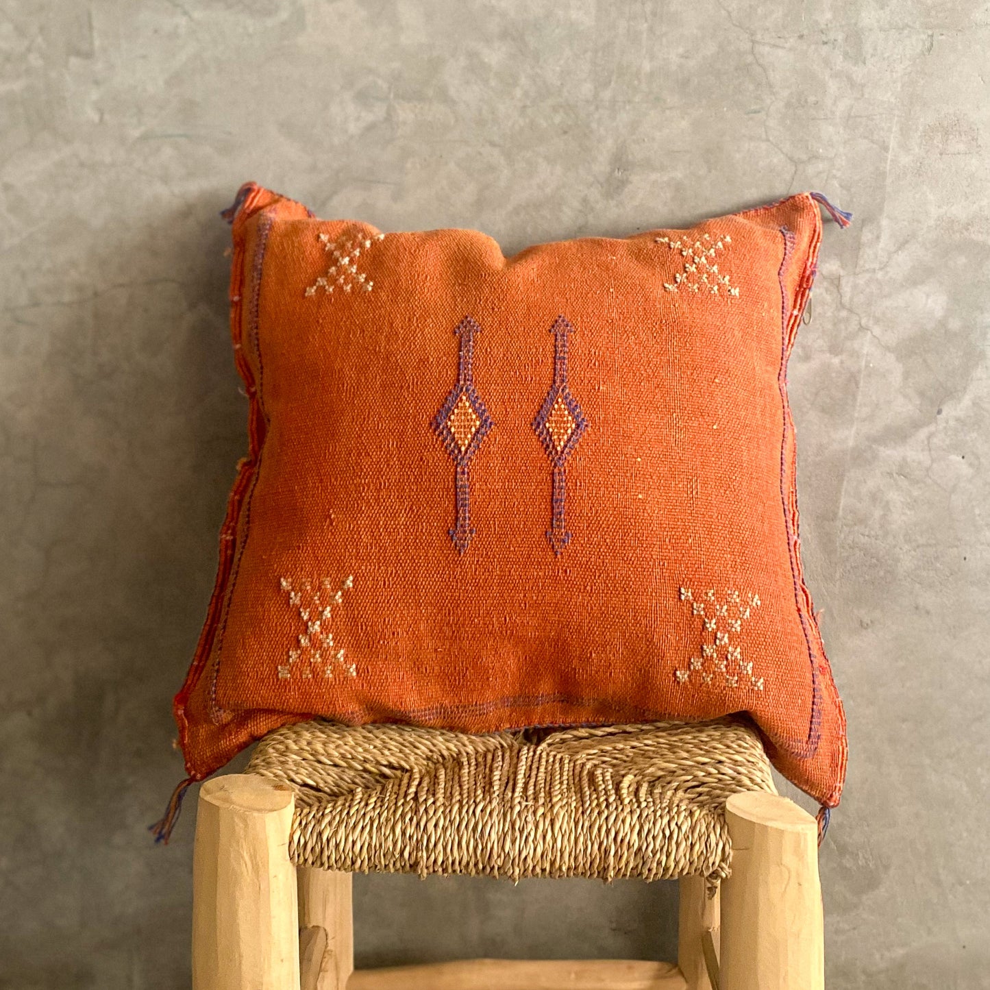 Orange Sabra Cushion