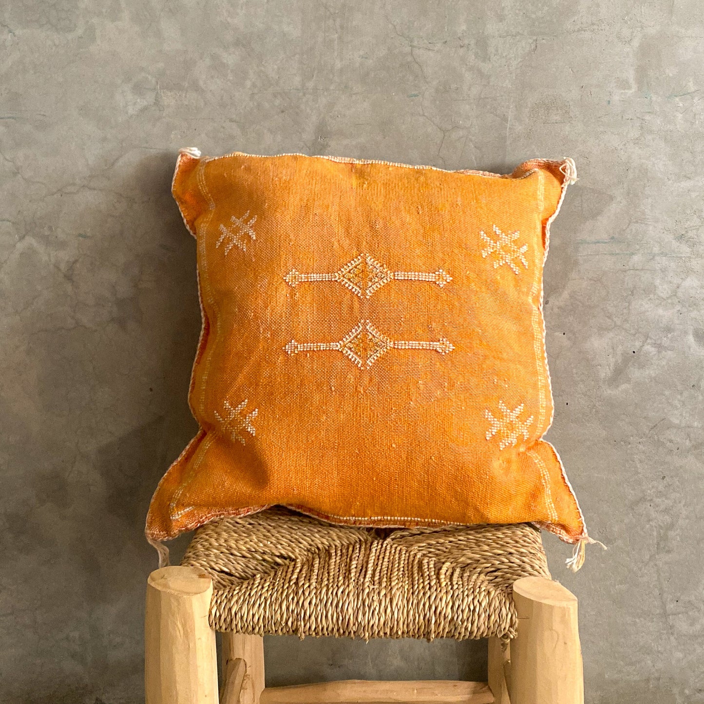 Orange Sabra Cushion