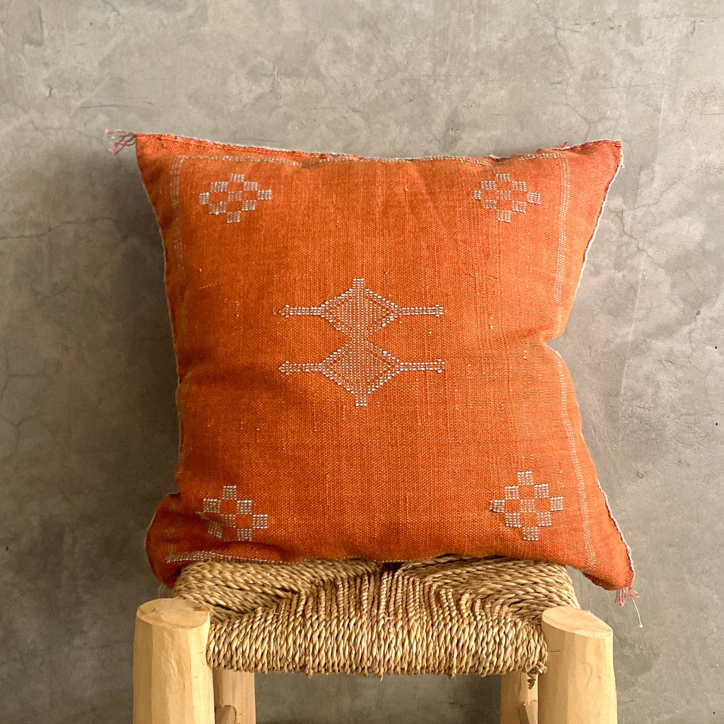 Orange Sabra Cushion