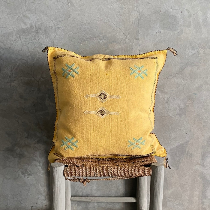 Yellow Sabra Cushion