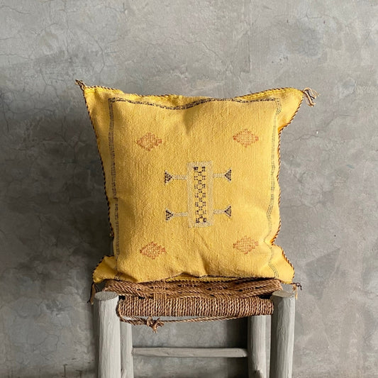 Yellow Sabra Cushion